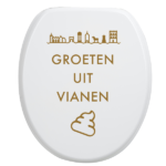 Toiletbrilsticker - Vianen - Afbeelding 8