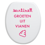 Toiletbrilsticker - Vianen - Afbeelding 7