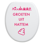 Toiletbrilsticker - Hattem - Afbeelding 7