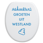 Toiletbrilsticker - Westland - Afbeelding 4