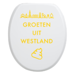 Toiletbrilsticker - Westland - Afbeelding 5