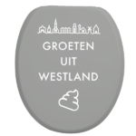 Toiletbrilsticker - Westland - Afbeelding 2