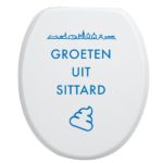 Toiletbrilsticker - Sittard - Afbeelding 4