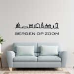 Muursticker - Bergen op Zoom