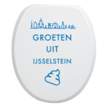 Toiletbrilsticker - IJsselstein - Afbeelding 4