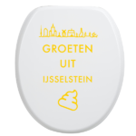 Toiletbrilsticker - IJsselstein - Afbeelding 5