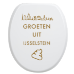 Toiletbrilsticker - IJsselstein - Afbeelding 8