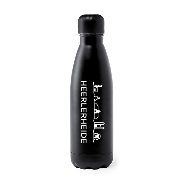 Drinkfles-Heerlerheide-Zwart-Wit Drinkfles Heerlerheide - Afbeelding 1