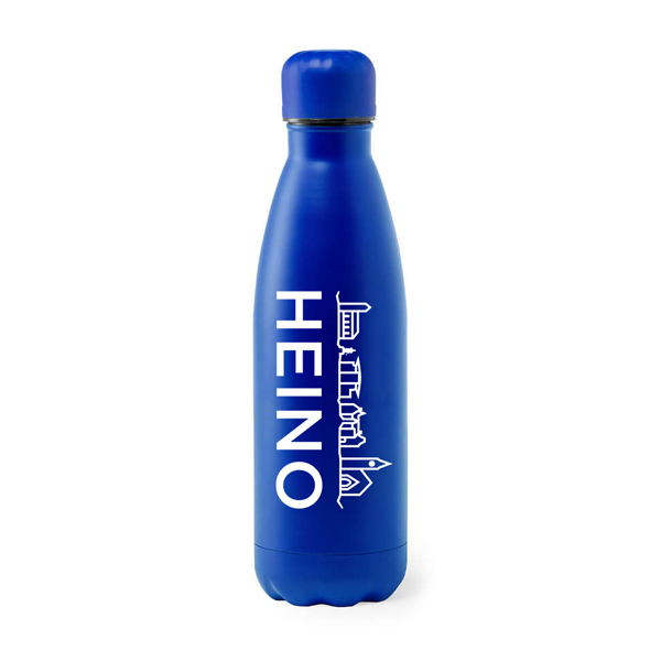 Drinkfles-Heino-Blauw-Wit Drinkfles Heino - Afbeelding 2