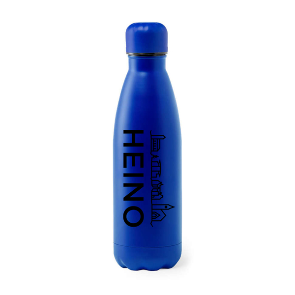 Drinkfles-Heino-Blauw-Zwart Drinkfles Heino - Afbeelding 3