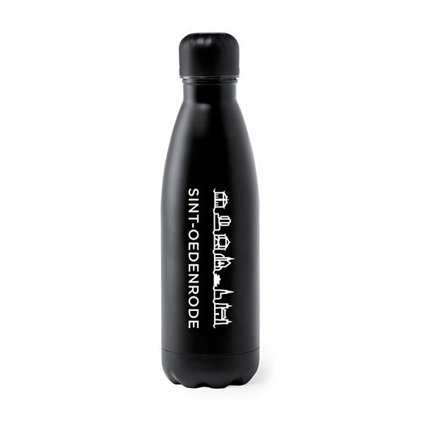 Drinkfles-Sint-Oedenrode-Zwart-Wit Drinkfles Sint-Oedenrode - Afbeelding 1