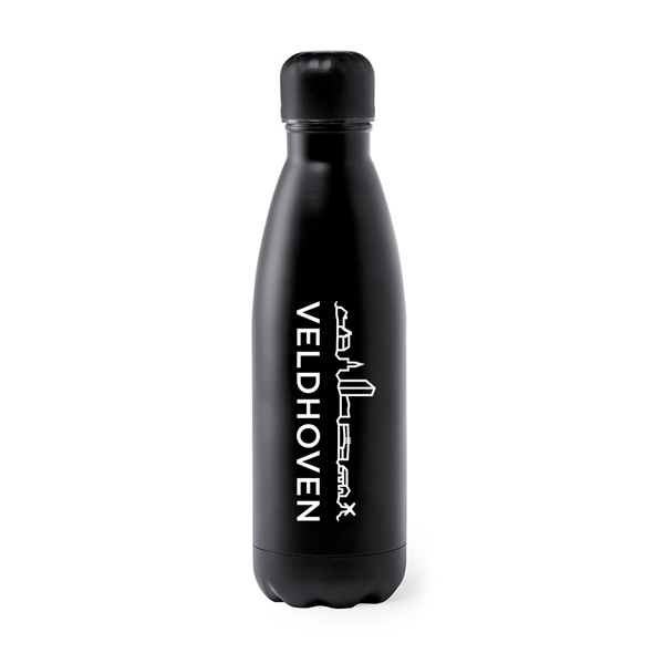 Drinkfles-Veldhoven-Zwart-Wit Drinkfles Veldhoven - Afbeelding 1