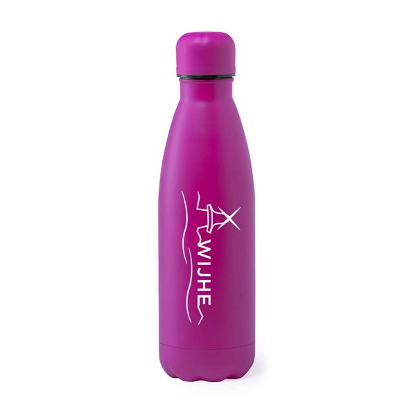 Drinkfles-Wijhe-Fuchsia-Wit Drinkfles Wijhe - Afbeelding 6
