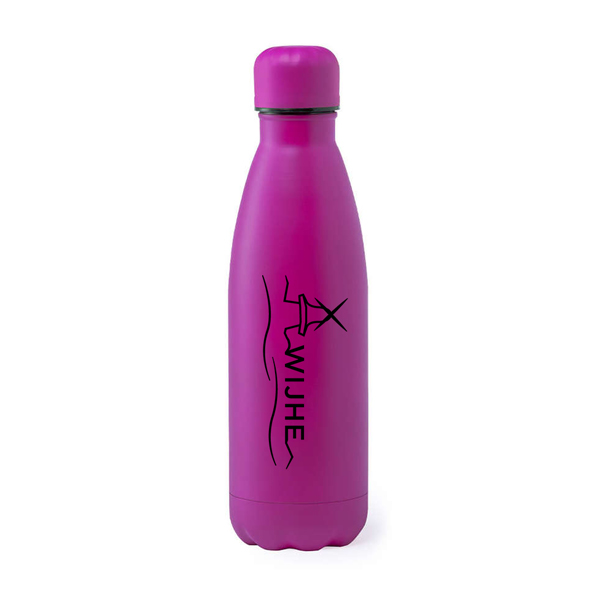 Drinkfles-Wijhe-Fuchsia-Zwart Drinkfles Wijhe - Afbeelding 7