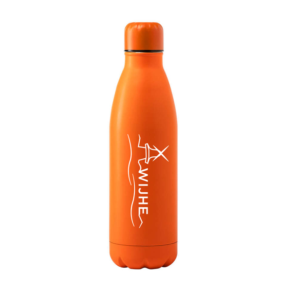 Drinkfles-Wijhe-Oranje-Wit Drinkfles Wijhe - Afbeelding 4