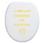 Toiletbrilsticker - Gorinchem - Afbeelding 5