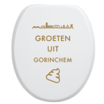 Toiletbrilsticker - Gorinchem - Afbeelding 8
