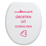 Toiletbrilsticker - Gorinchem - Afbeelding 7