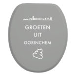 Toiletbrilsticker - Gorinchem - Afbeelding 2