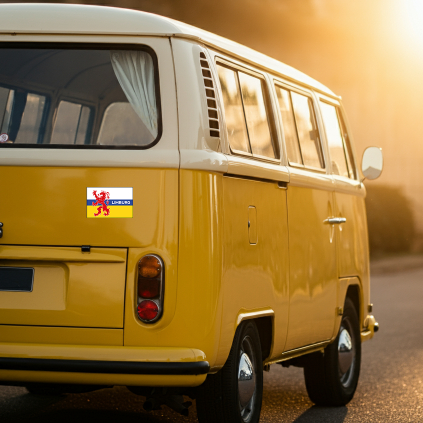 Busje-Limburg-Vlag Sticker Limburg - Vlag - Afbeelding 7