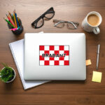 Sticker Brabant - Vlag - Afbeelding 4