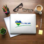 Sticker Flevoland - Hart - Afbeelding 4