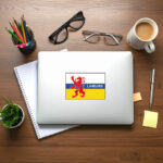 Sticker Limburg - Vlag - Afbeelding 4