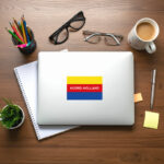 Sticker Noord-Holland - Vlag - Afbeelding 4