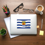 Sticker Zeeland - Vlag - Afbeelding 4