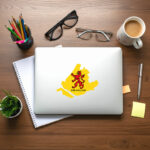 Sticker Zuid-Holland - Vorm - Afbeelding 4