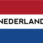 Sticker Nederland - Vlag