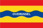 Sticker Overijssel Vlag