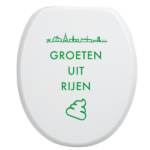 Toiletbrilsticker - Rijen - Afbeelding 6