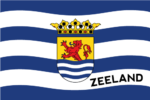 Sticker Zeeland - Vlag