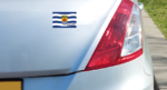 Sticker Zeeland - Vlag - Afbeelding 2