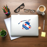 Sticker Fryslân - Vorm - Afbeelding 4