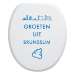 Toiletbrilsticker - Brunssum - Afbeelding 4
