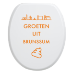 Toiletbrilsticker - Brunssum - Afbeelding 3