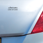 Autosticker - Loon op Zand