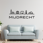 Muursticker - Mijdrecht