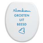 Toiletbrilsticker - Beesd - Afbeelding 4