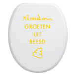 Toiletbrilsticker - Beesd - Afbeelding 5