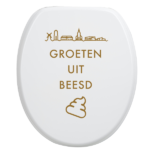 Toiletbrilsticker - Beesd - Afbeelding 8
