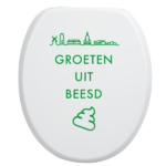 Toiletbrilsticker - Beesd - Afbeelding 6