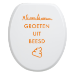 Toiletbrilsticker - Beesd - Afbeelding 3