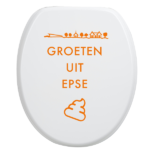 Toiletbrilsticker - Epse - Afbeelding 3