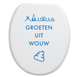 Toiletbrilsticker - Wouw - Afbeelding 4