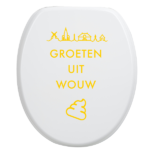 Toiletbrilsticker - Wouw - Afbeelding 5