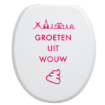 Toiletbrilsticker - Wouw - Afbeelding 7