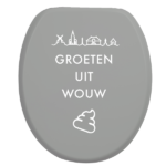 Toiletbrilsticker - Wouw - Afbeelding 2